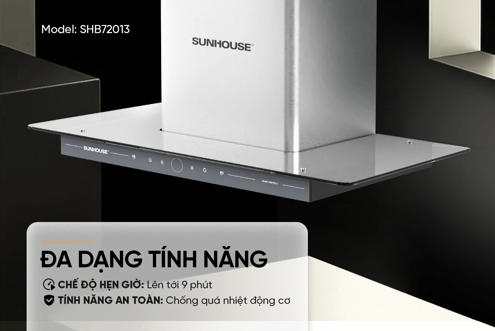 MÁY HÚT MÙI CHỮ T SUNHOUSE SHB72013 . ' - ' . $key